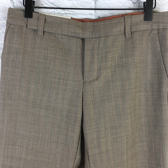 Gap NWT Modern Fit Flare Tweed Career Pants Sz 6 - Picture 3 of 6